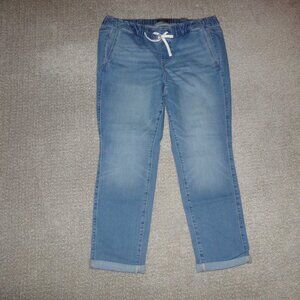 TORRID PULL ON BOYFRIEND STRAIGHT SUPER SOFT MID RISE JEANS 1X 14-16